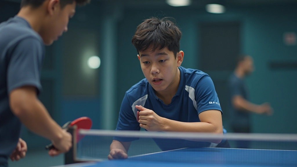Young player receiving guidance from their coach in a focused individual training session
